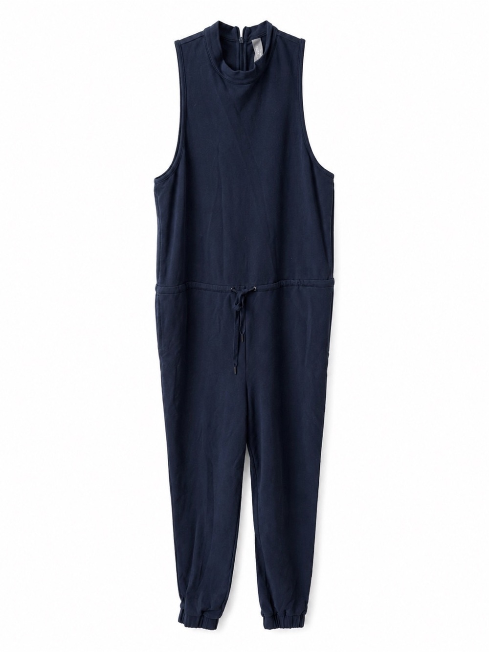 Sweaty Betty Navy Sleeveless Drawstring Jumpsuit